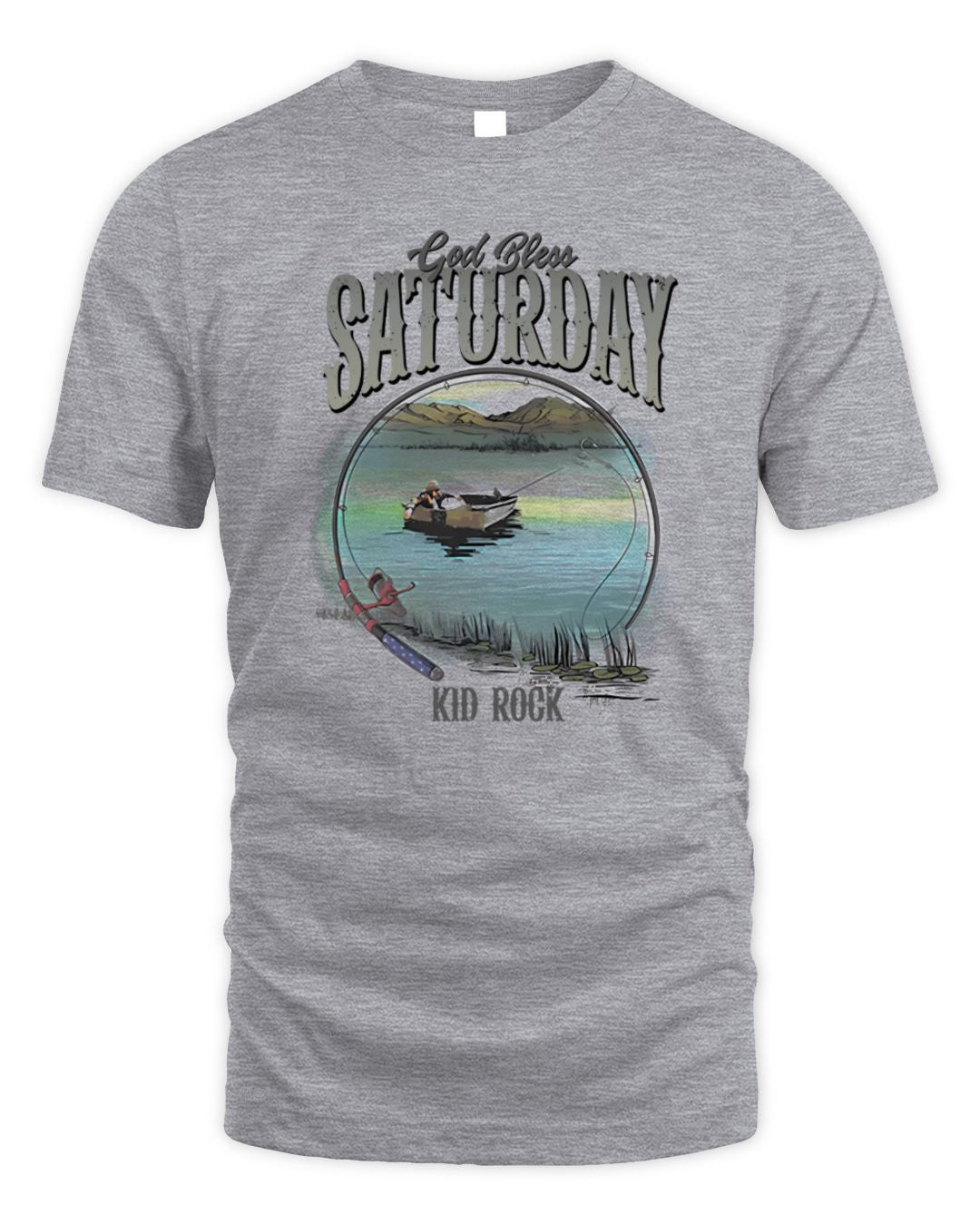 Kid Rock Merch God Bless Saturday Shirt
