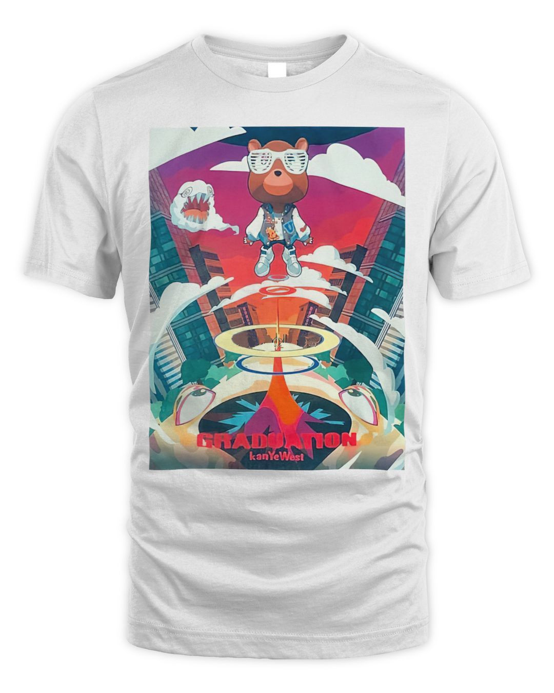 Kanye West Merchandise Graduation Rap Shirt