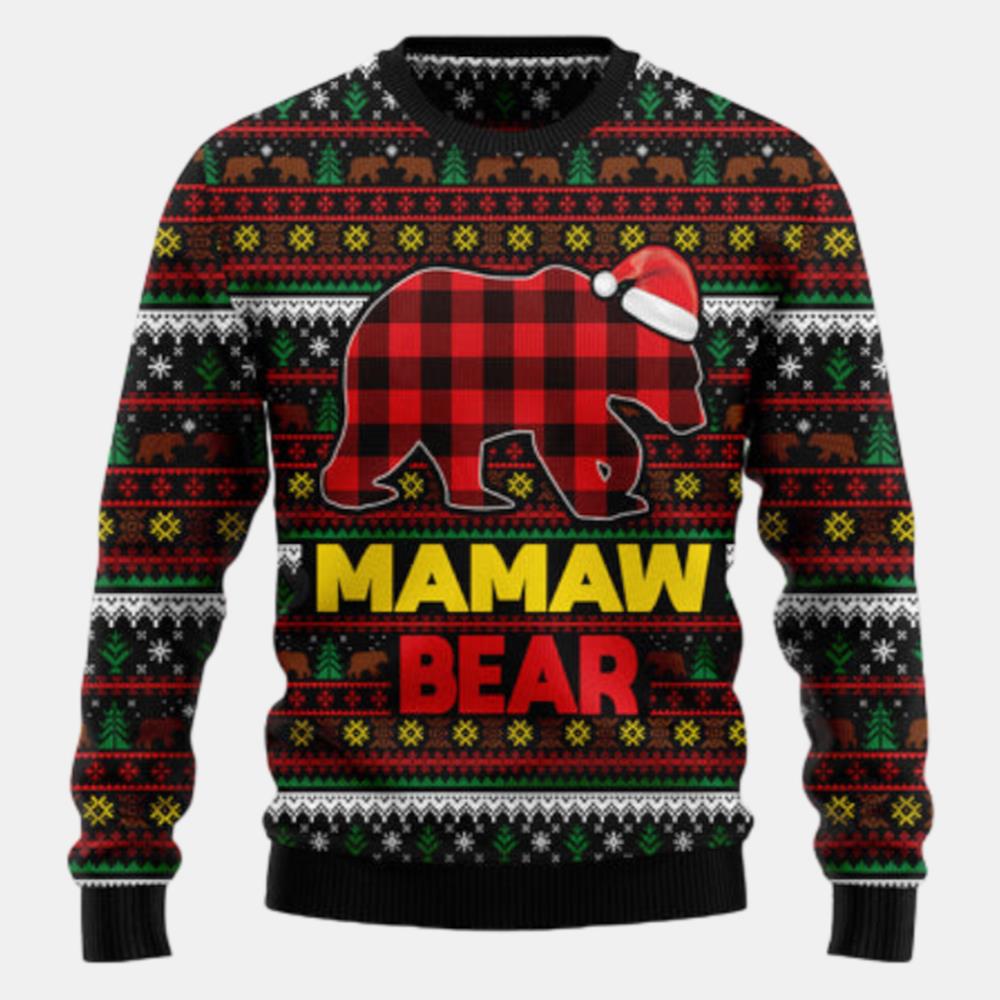 Mamaw Bear Ugly Sweater