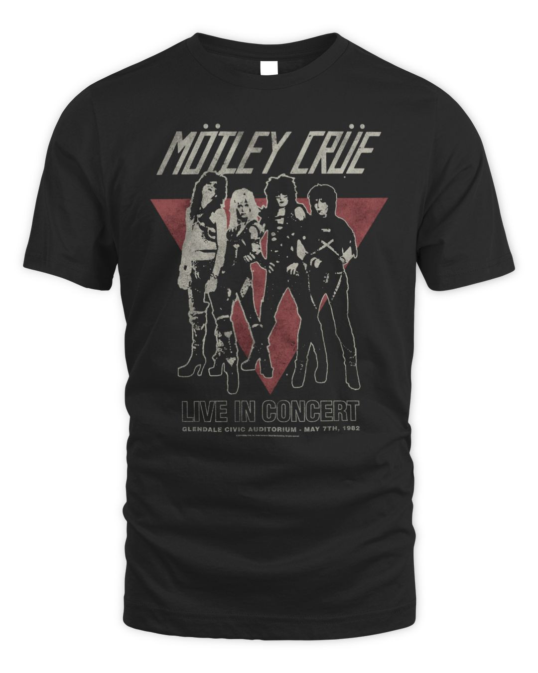 Motley Crue Merch Vintage Glendale Shirt