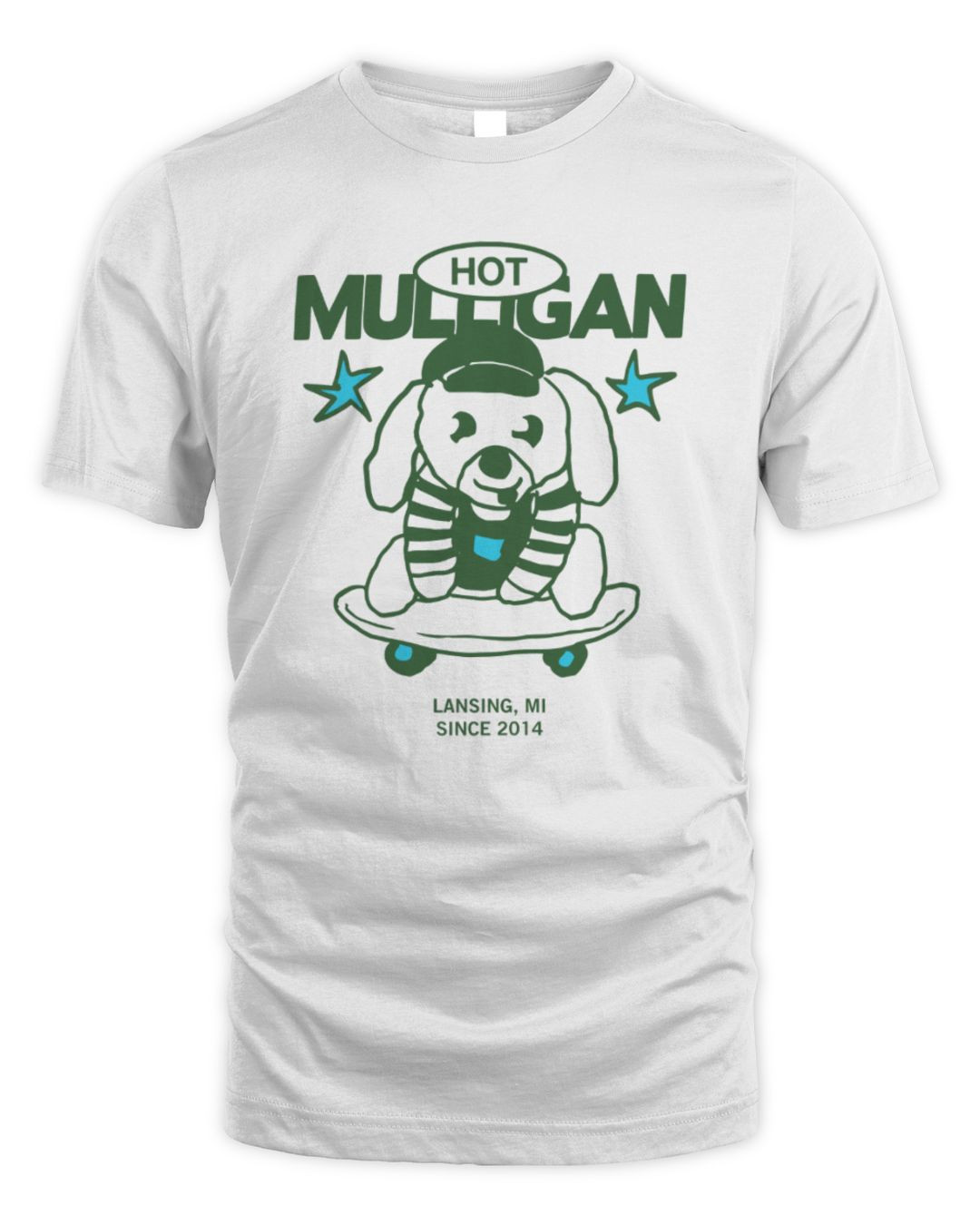 Hot Mulligan Skate Dog Shirt