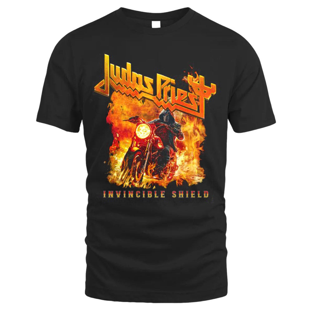 Judas Priest Invincible Shield Tee, Vintage T-shirt Style