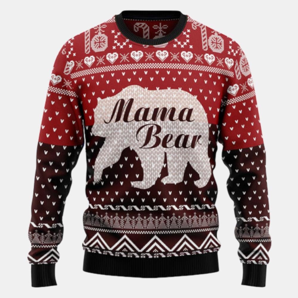 Mama Bear Ugly Sweater