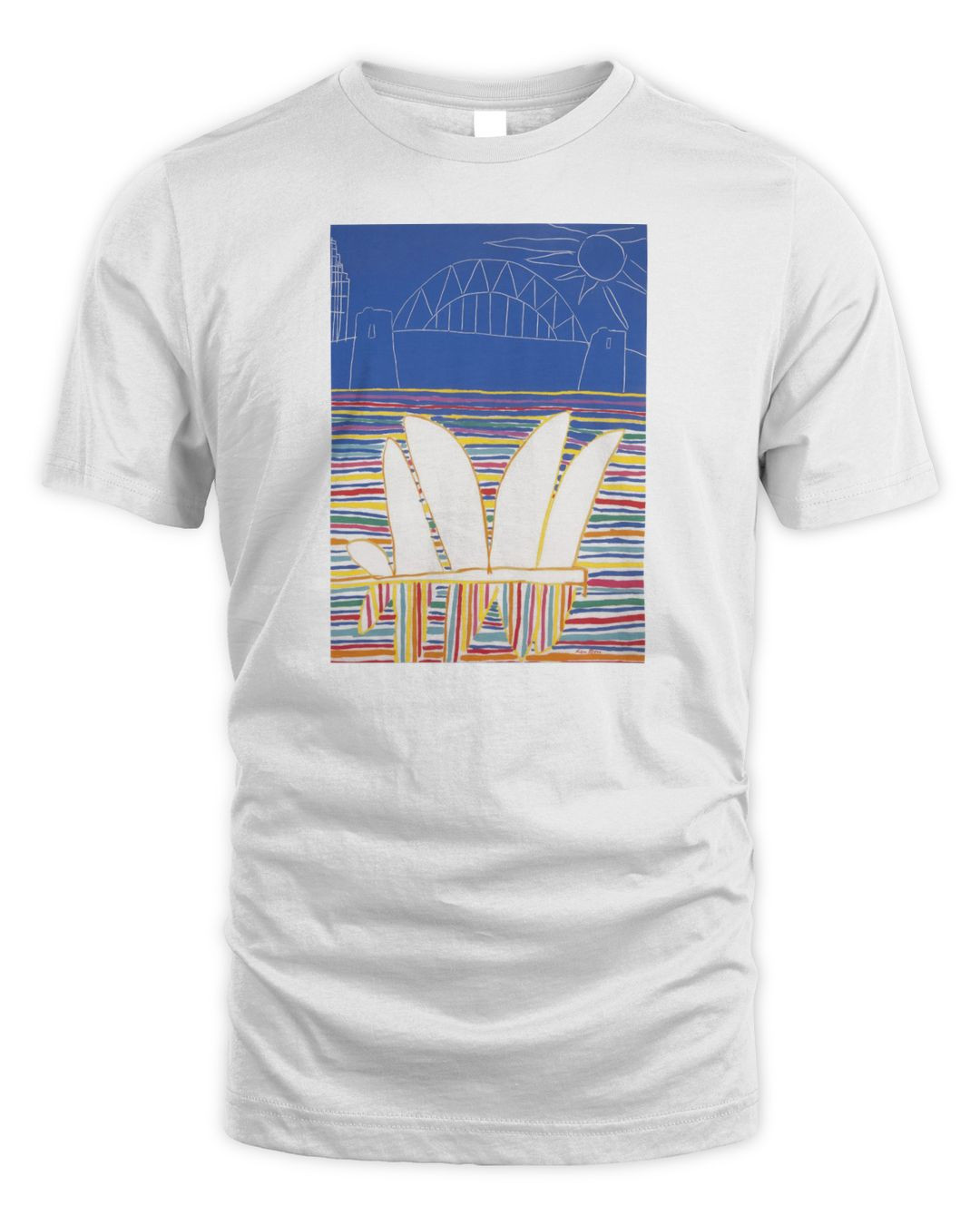 Ken Done Clothing Sydney Striped Shirt