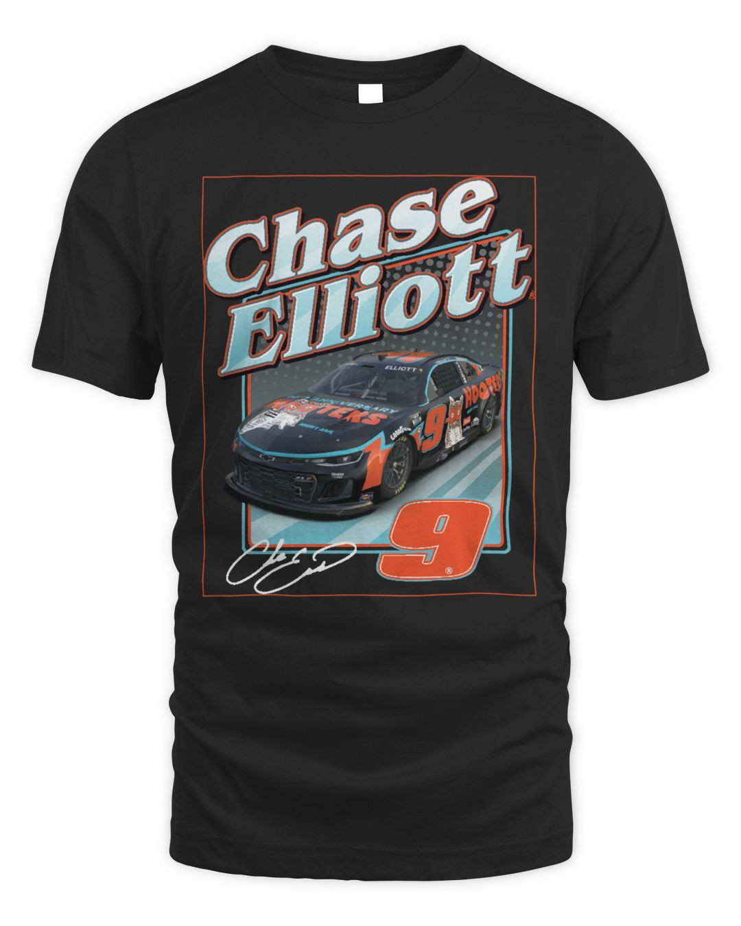 Hooters Merchandise Chase Elliott 2023 Poster Shirt