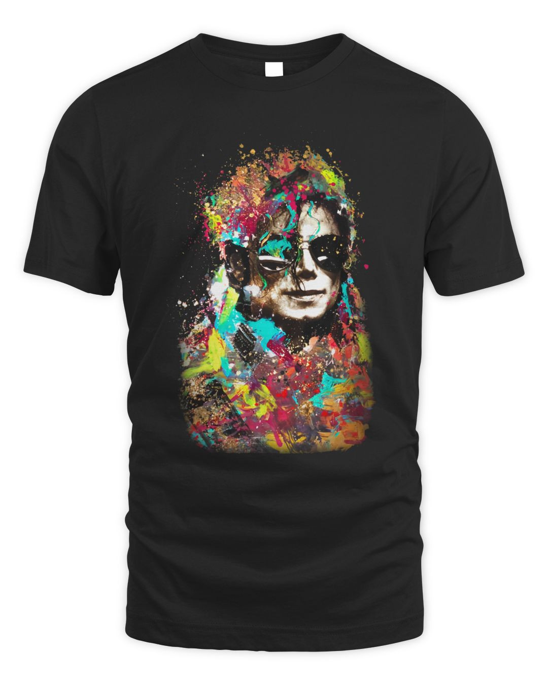 Michael Jackson Merch Paint Splash Shirt