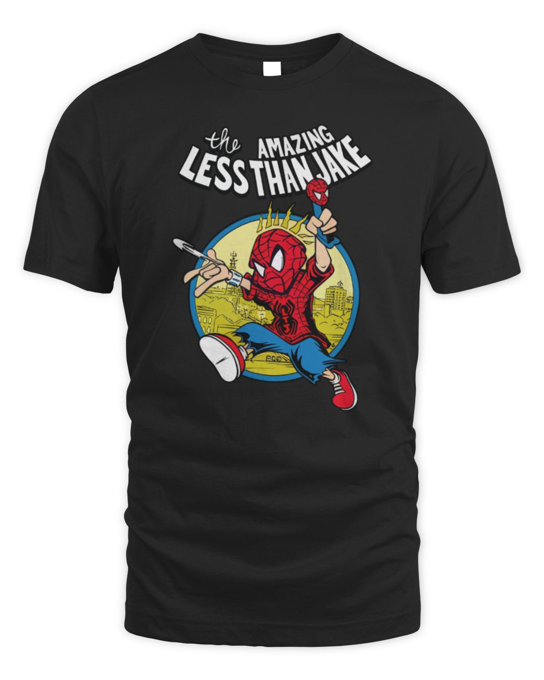 Less Than Jake Merch Spidey Evo Shirt