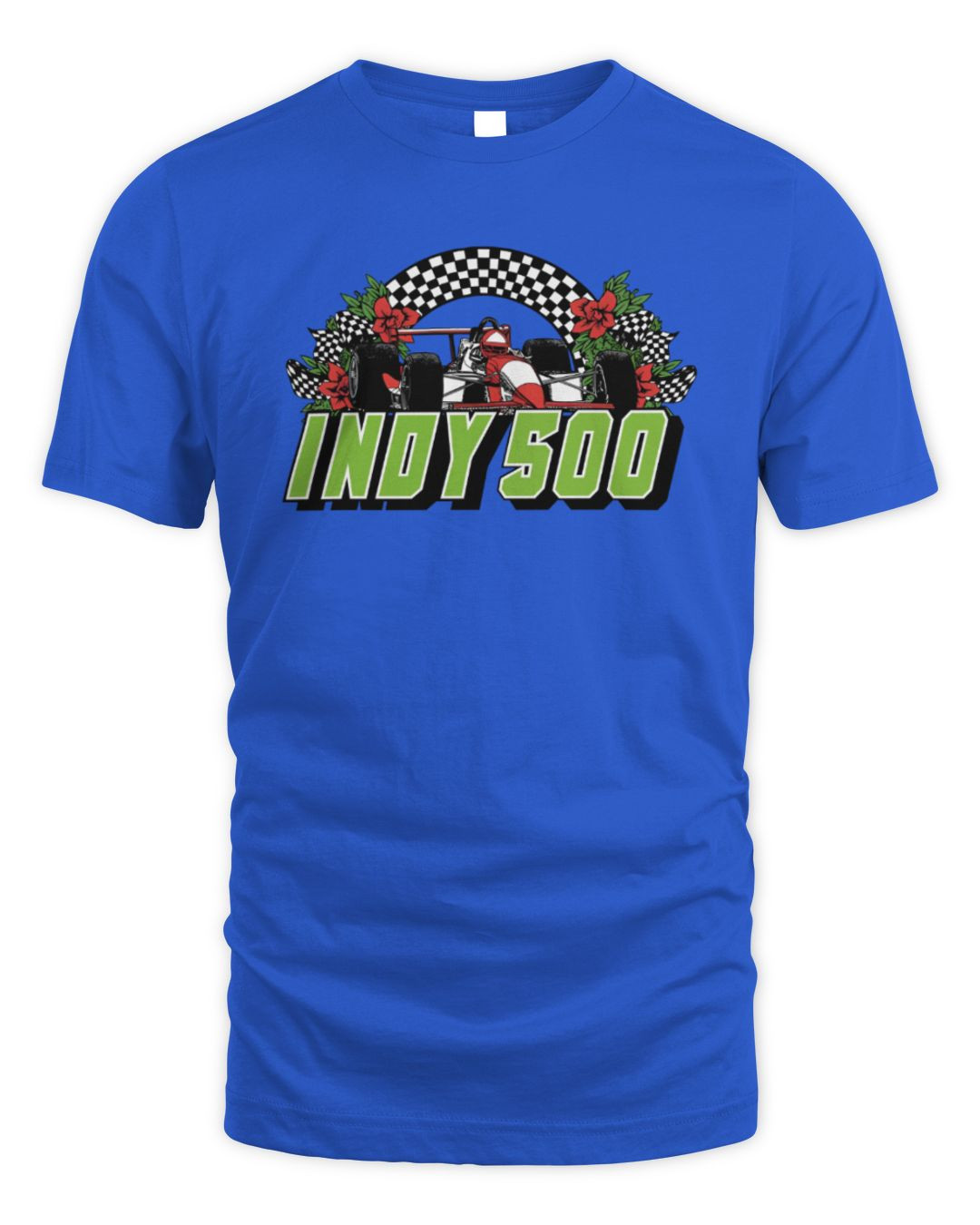 Homage Indy 500 Checkered Car T-shirt