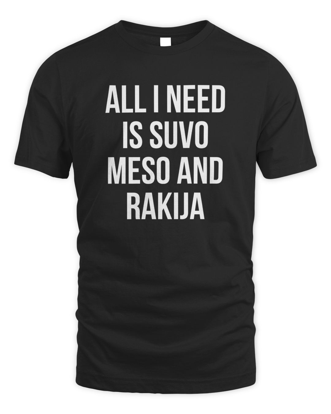 Luka Doncic All I Need Is Suvo Meso And Rakija T Shirt