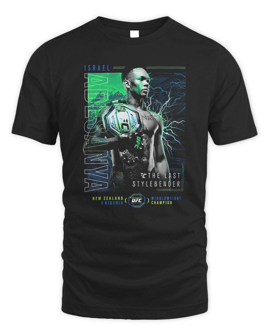 Israel Adesanya Merch The Last Stylebender Adesanya Nz Ng Shirt