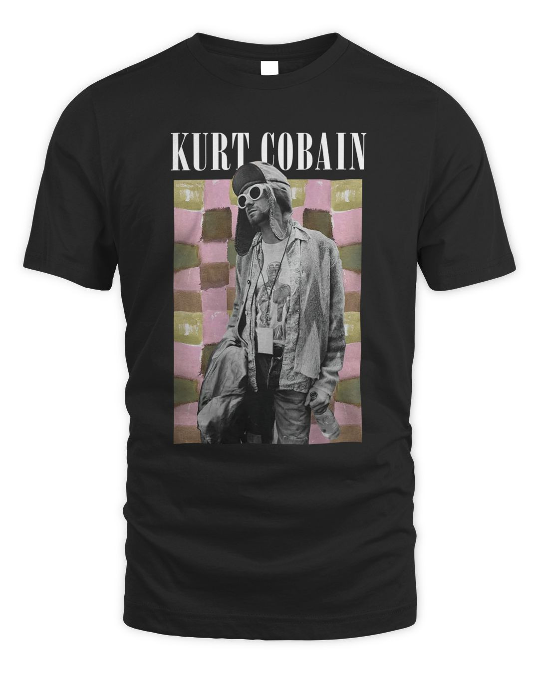 Kurt Cobain Merch Checkered Shirt