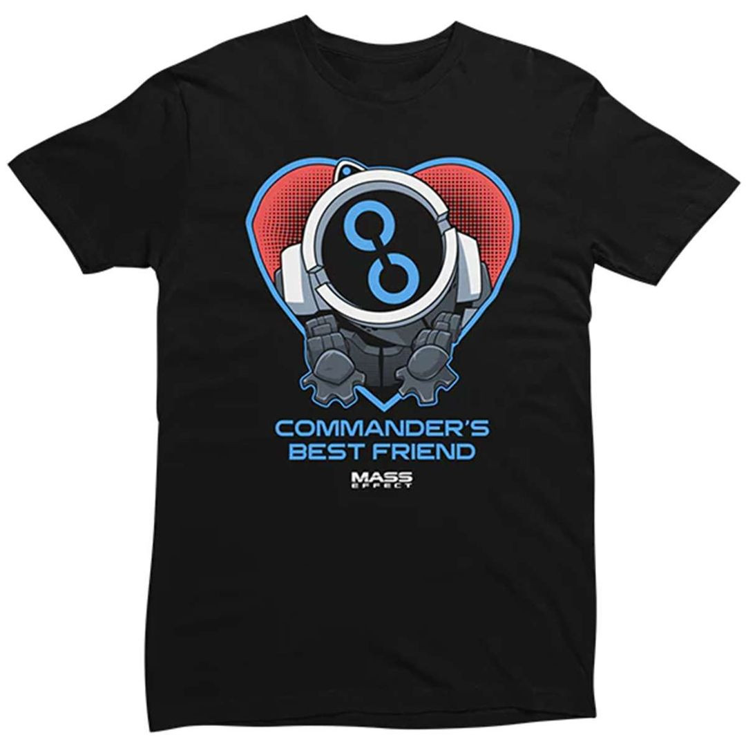Mass Effect Merch Mass Effect Commanders Best Friend Tee