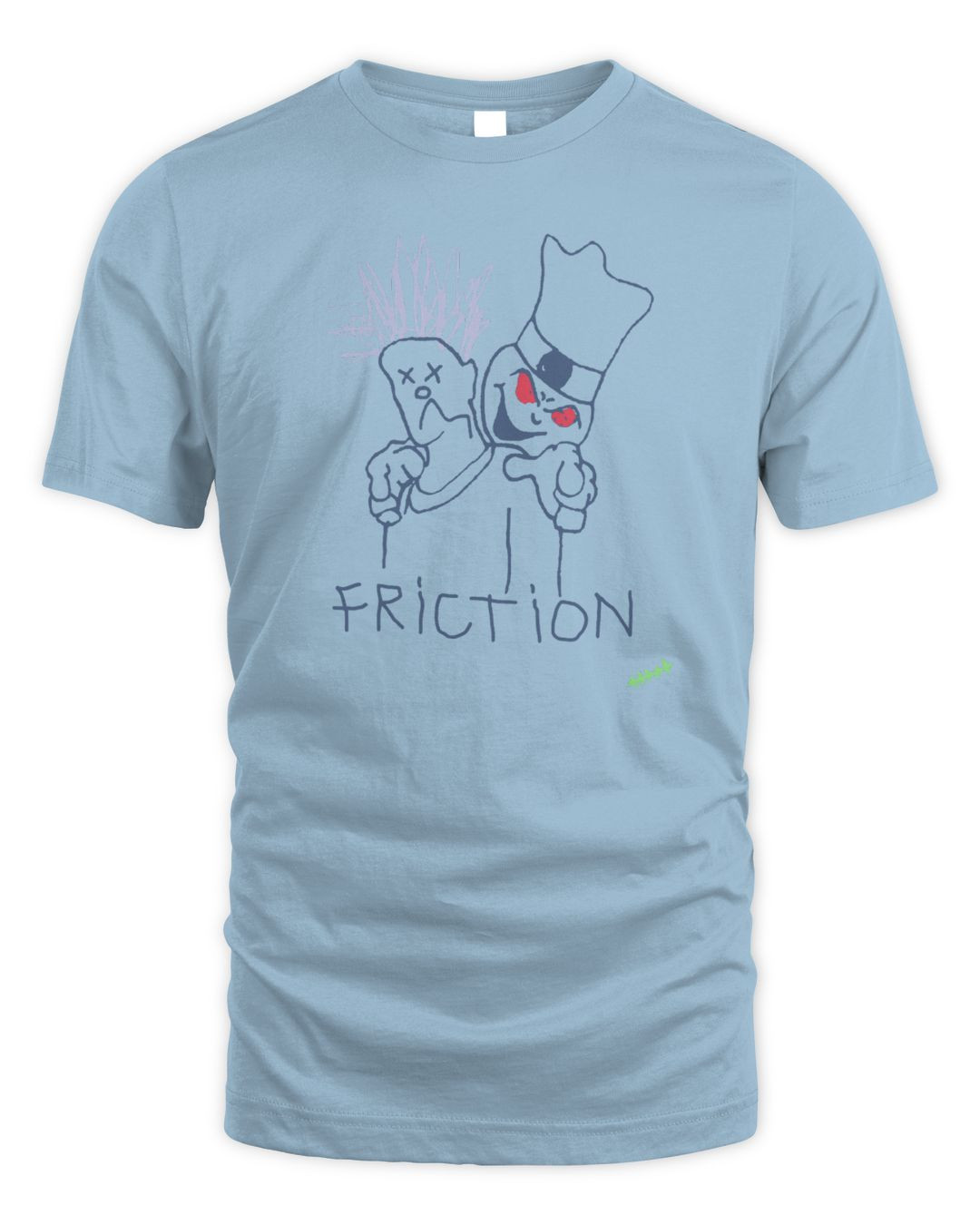 Homie Shit Mag Merch Friction Pillsbury Dough Bruh Shirt