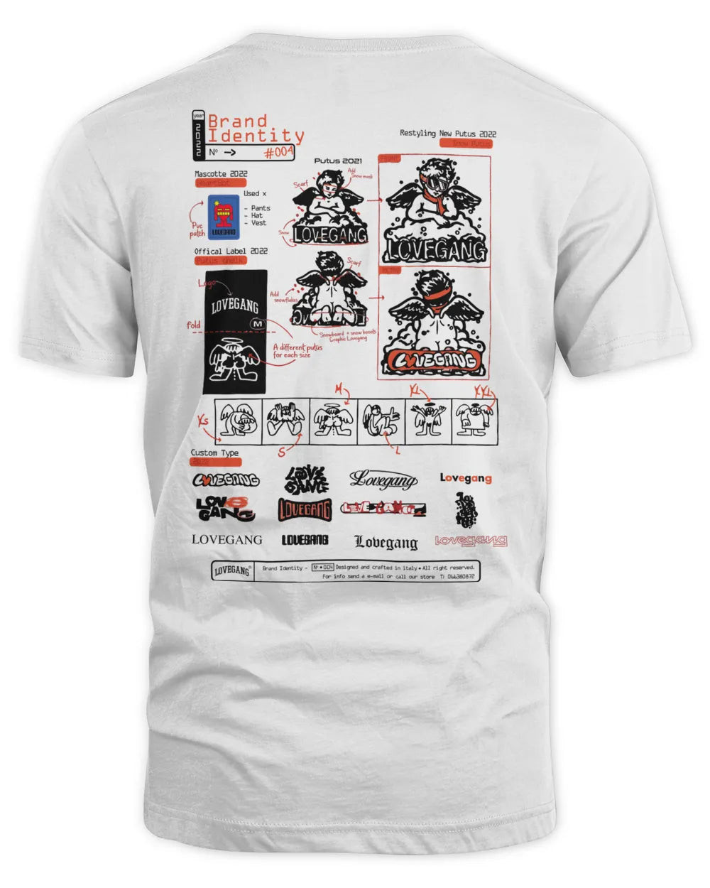 Lovegang Merch Brand Identity '22 Shirt