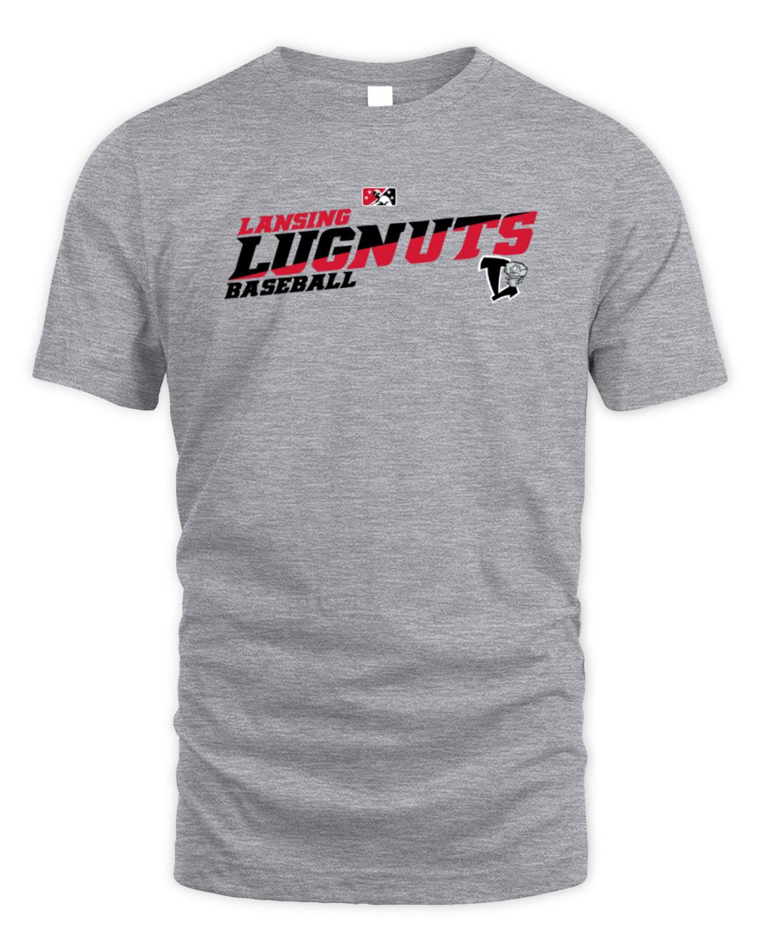 Milb Store Lansing Lugnuts Baseball Grey Merch Hoodie