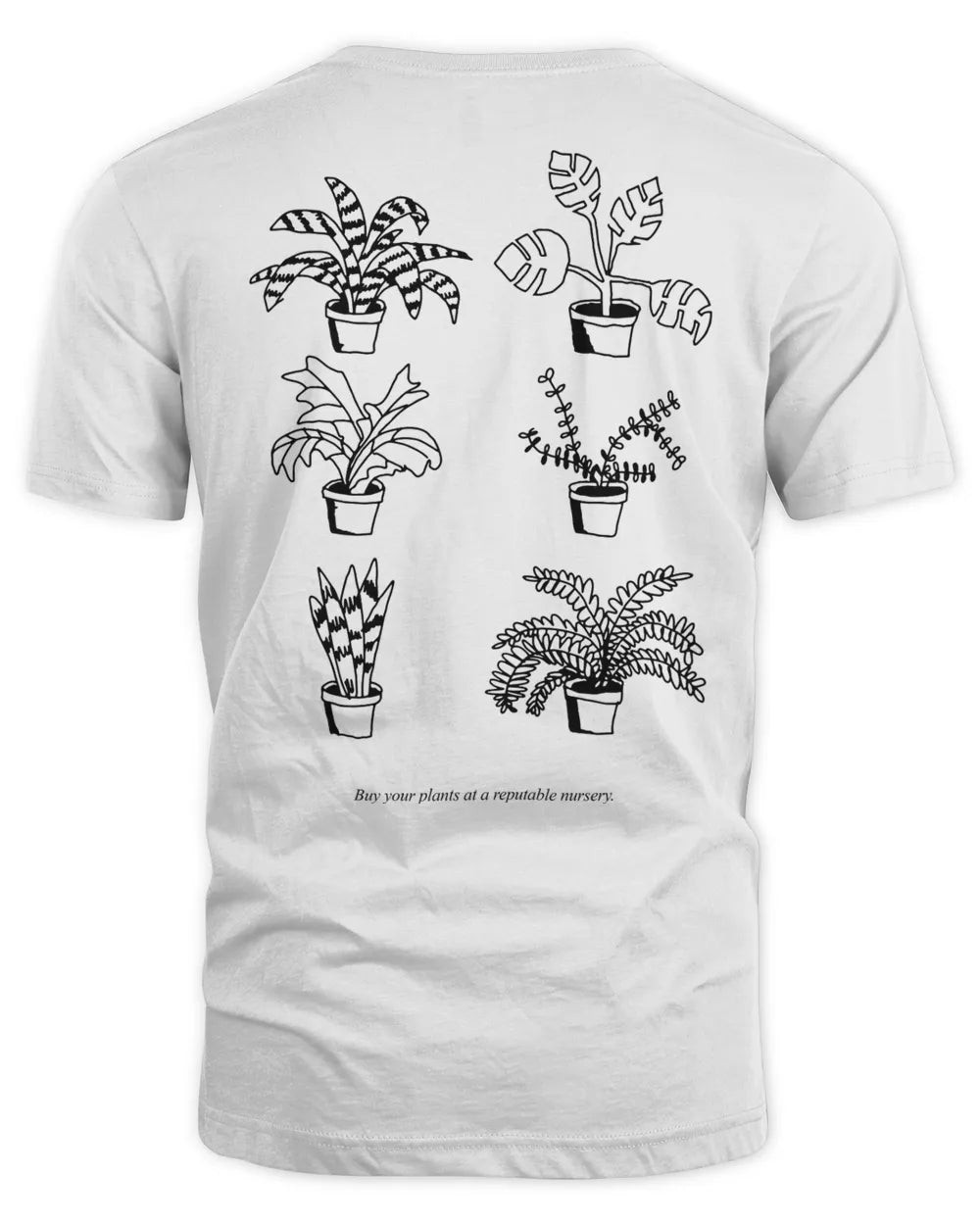Jiberish Clothing Plant Dealer Supima Shirt