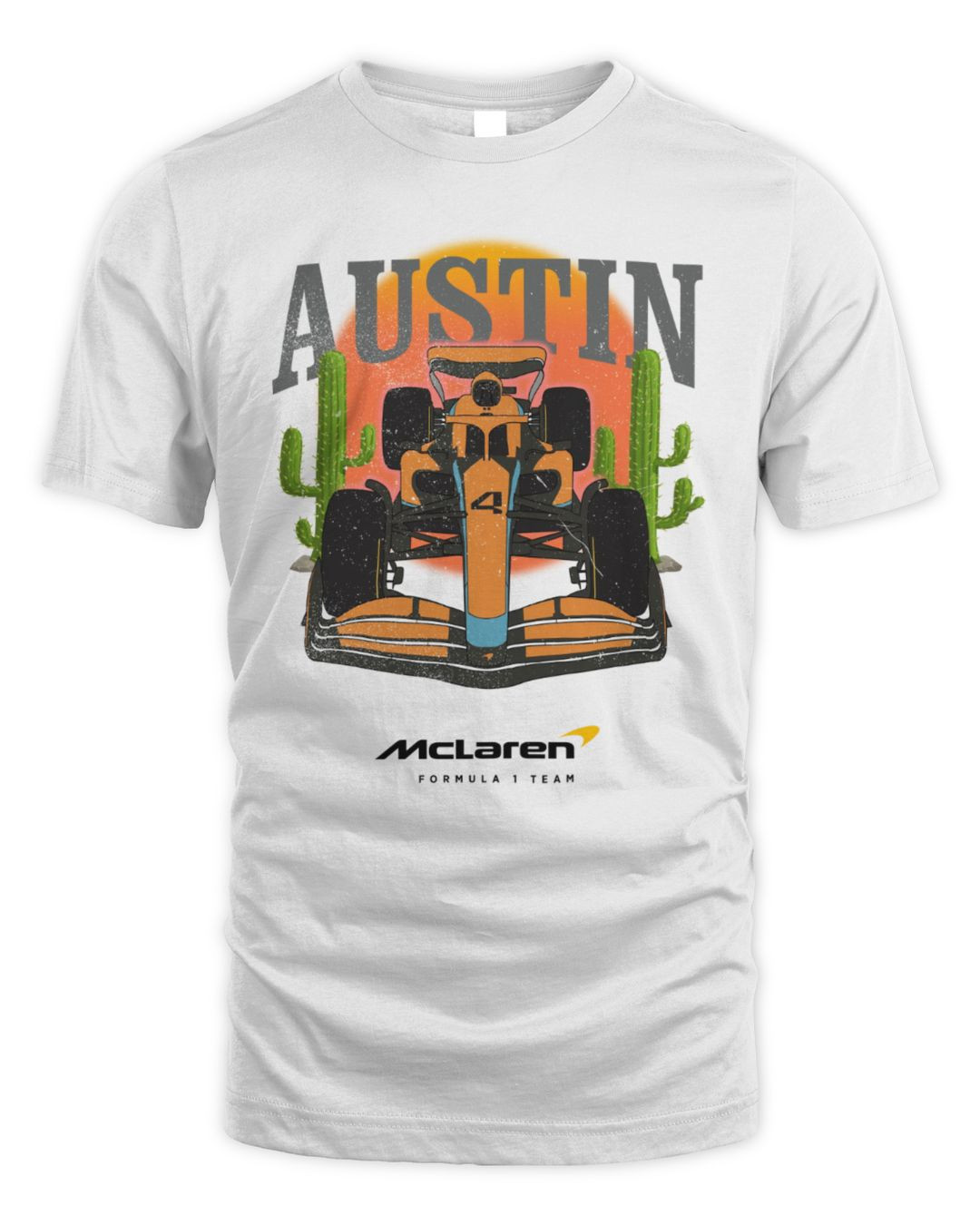 Mclaren F1 Team 2024 United States Grand Prix All Speed Hoodie