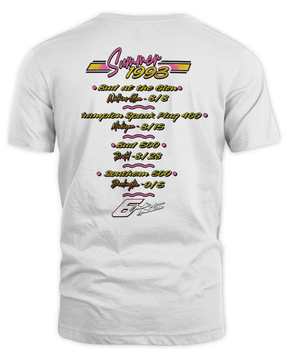 Mark Martin Archive Four In A Row Shirt