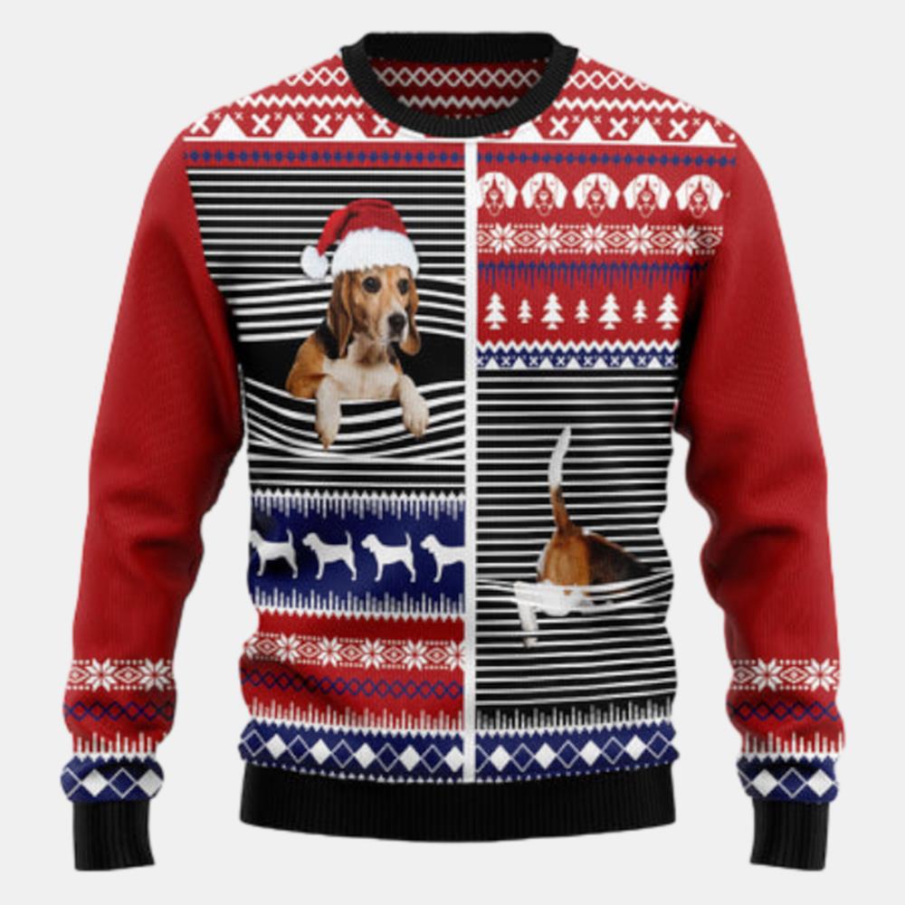 Lovely Beagle Ugly Sweater