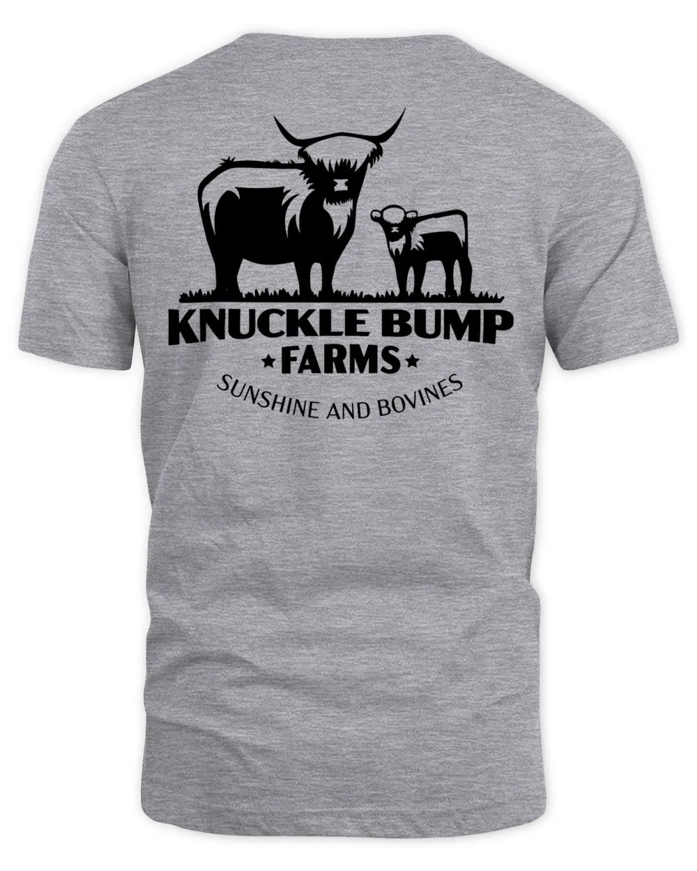 Knuckle Bump Farms Merch Sunshine And Bovines Shirt