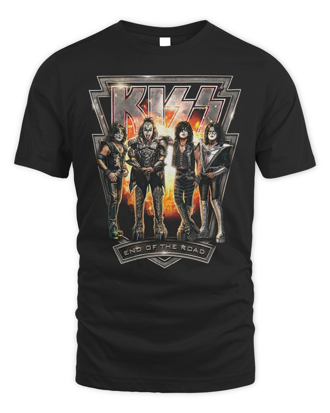 Kiss Merchandise Metal Shirt