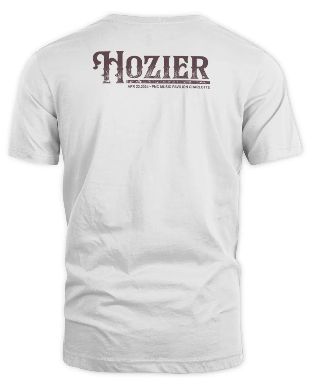 Hozier Merch Charlotte April 23 Show T-shirt