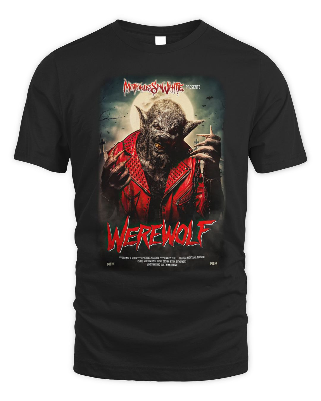 Miw Merch Werewolf Movie Poster Shirt