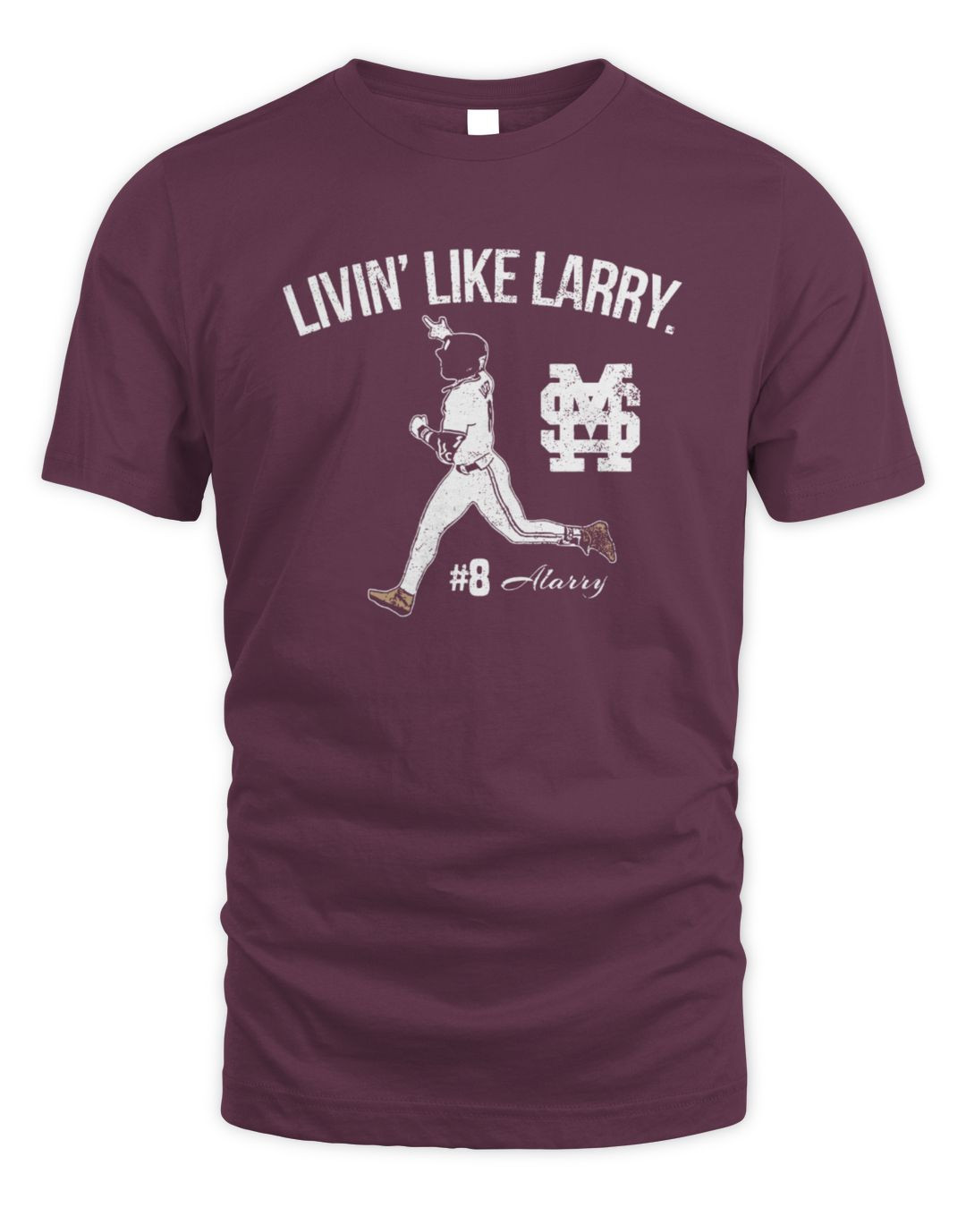 Livin' Like Larry Mississippi State T Shirt