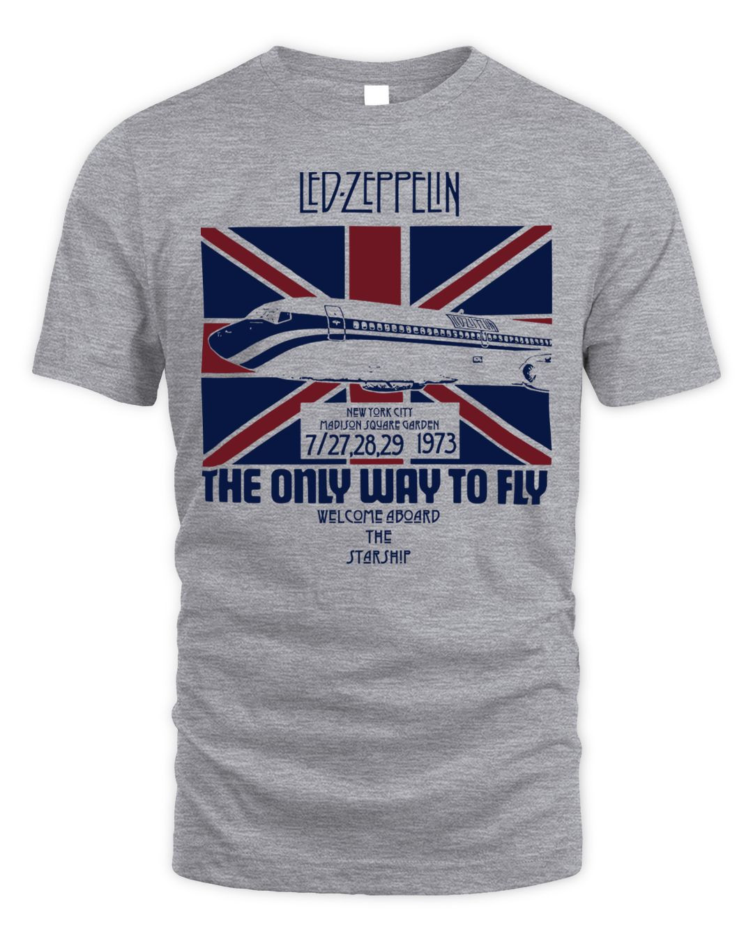 Led Zeppelin Merch Only Way To Fly Shirt