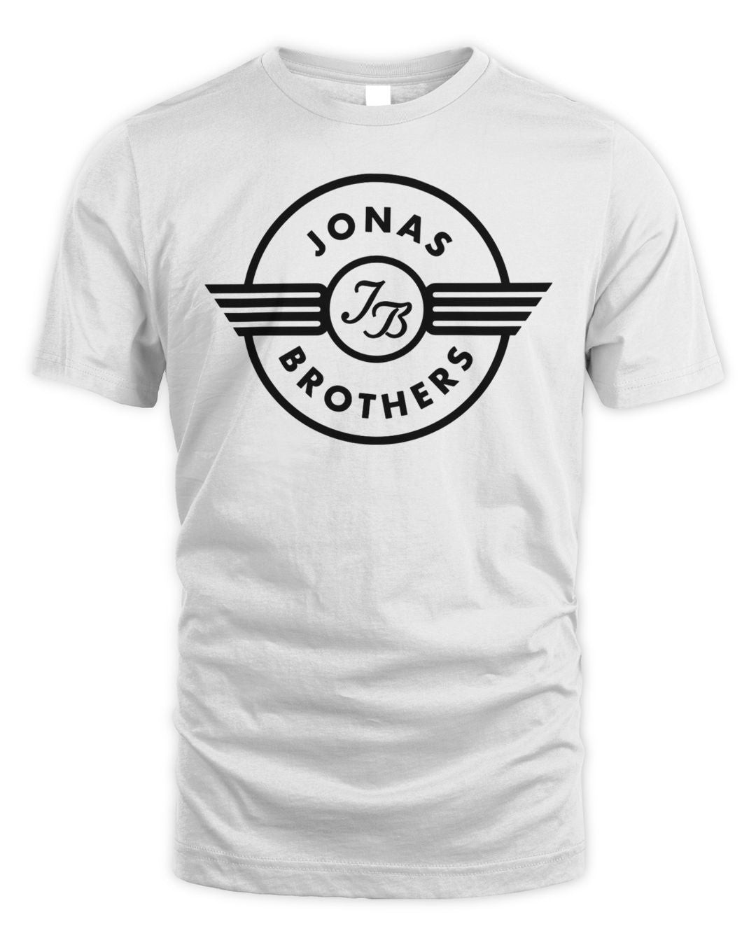Jonas Brothers Merch Jb Wings Flight White Tee