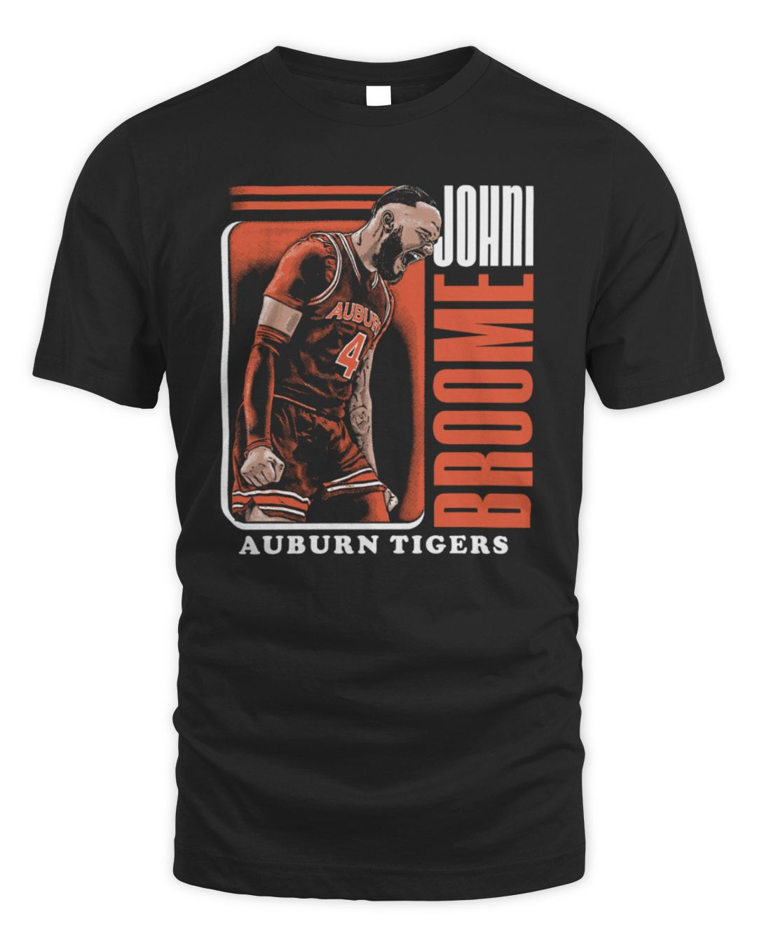 Johni Broome Auburn Tigers Nil T Shirt