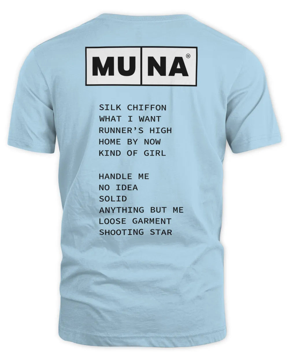 Muna Merch Lp3 Logo Shirt