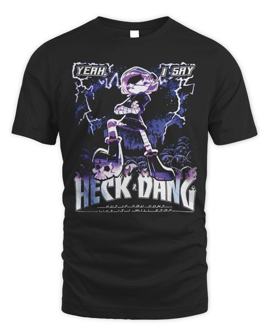 Murder Drones Merch Uzi - Heck & Dang Shirt