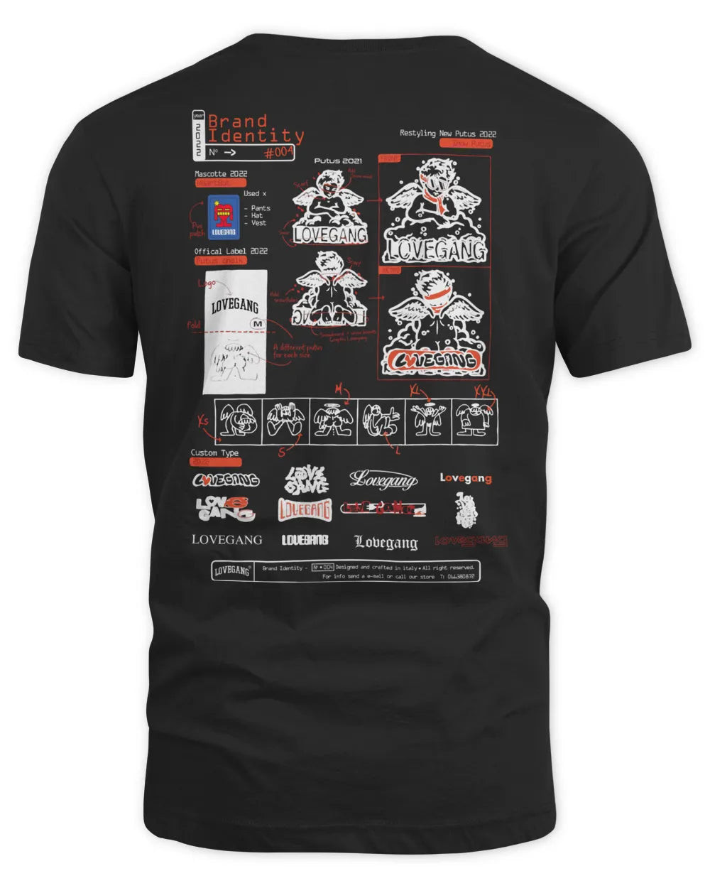 Lovegang Merch Brand Identity '22 Shirt