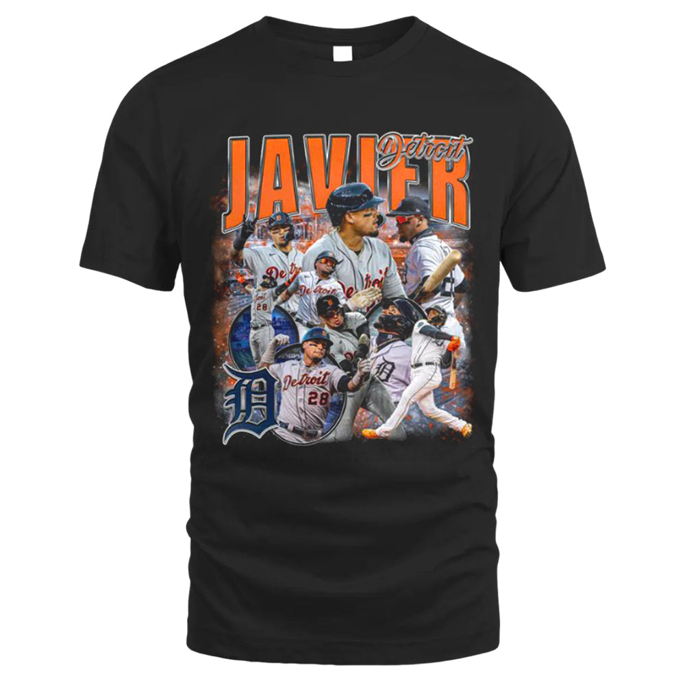 Javier Baez Tigers Tee, Vintage T-shirt Style