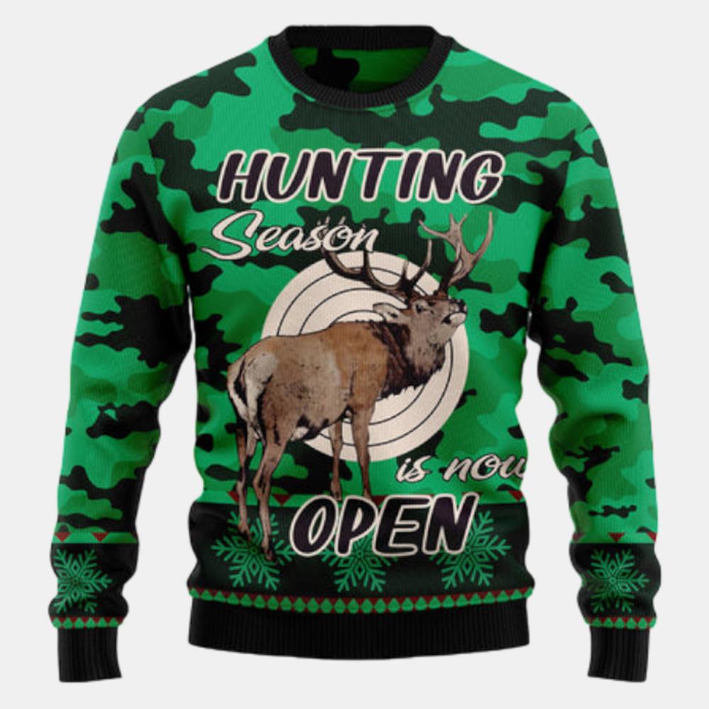 Hunting Season Ugly Sweater