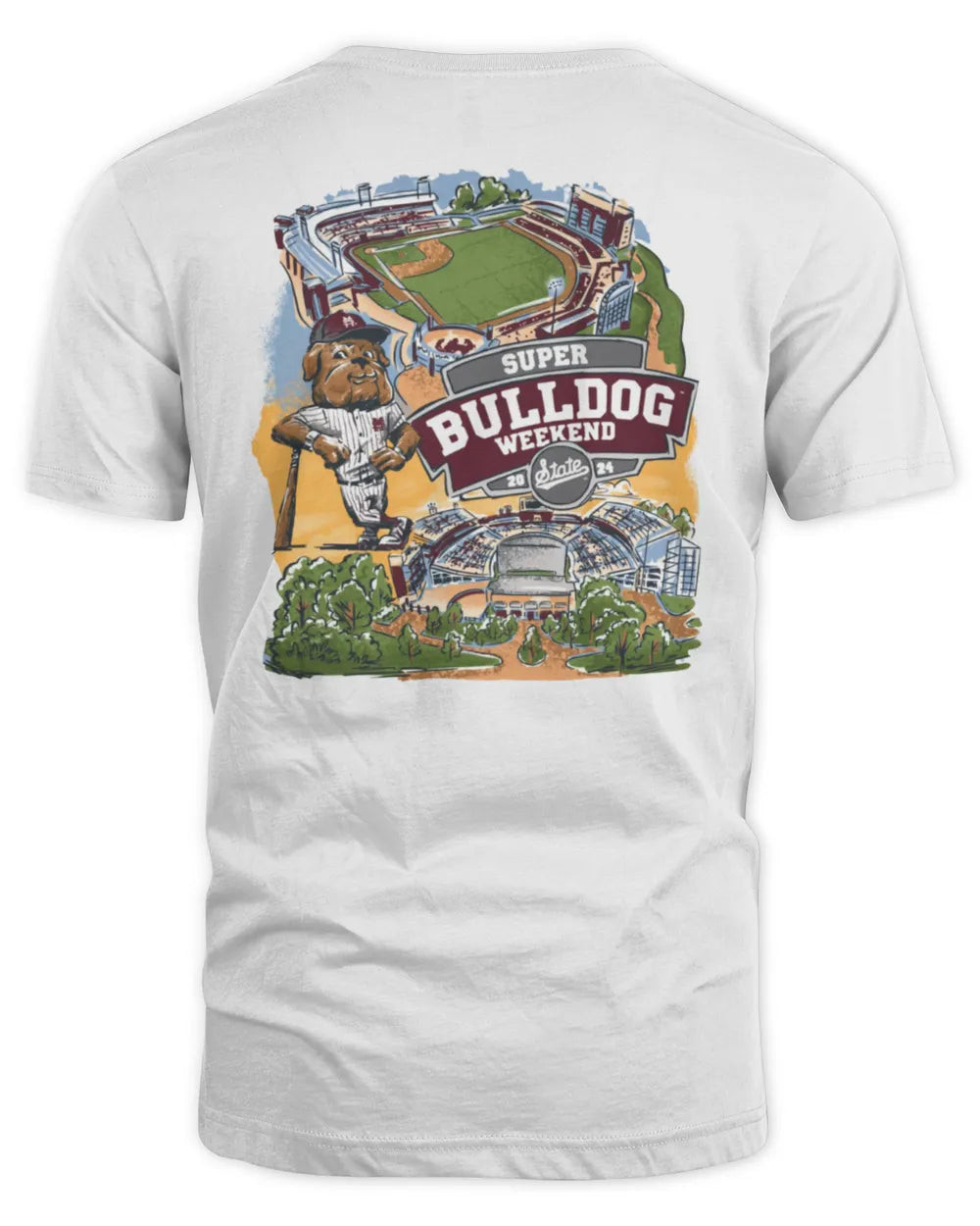 Msu Super Bulldog Weekend 2024 T-shirts