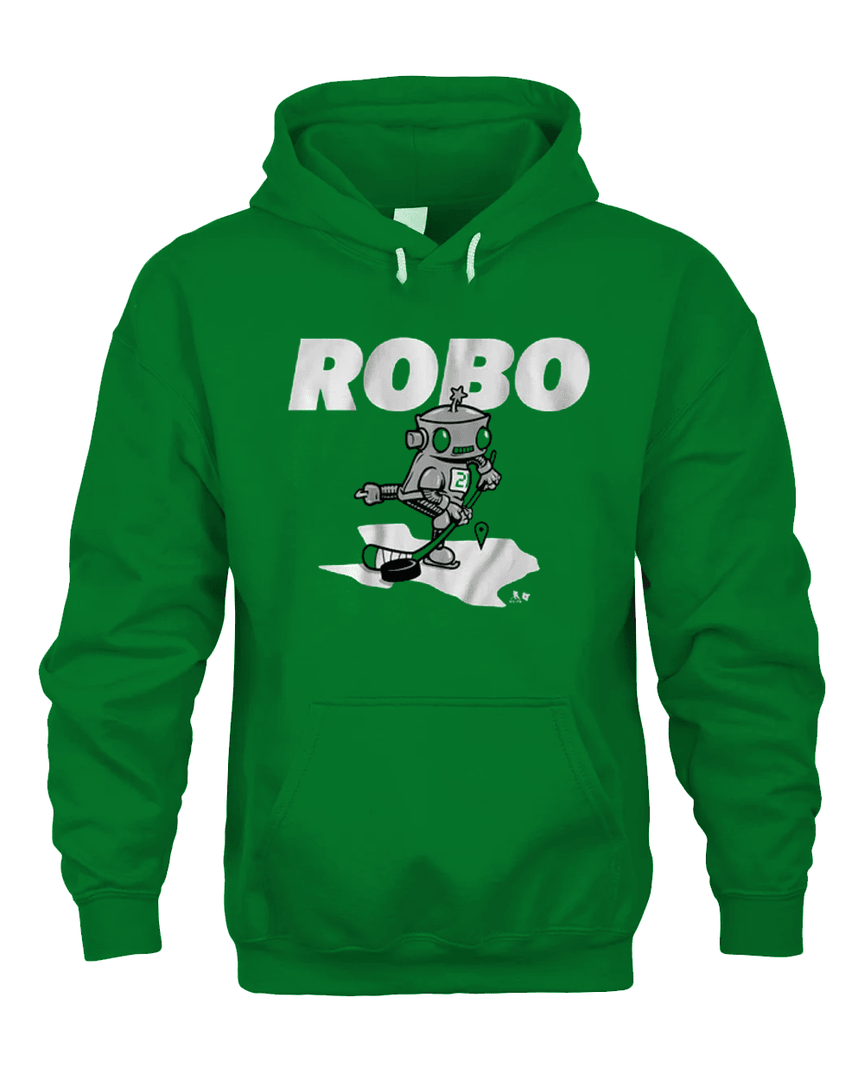Jason Robertson Hockey Robot Breakingt Hoodie