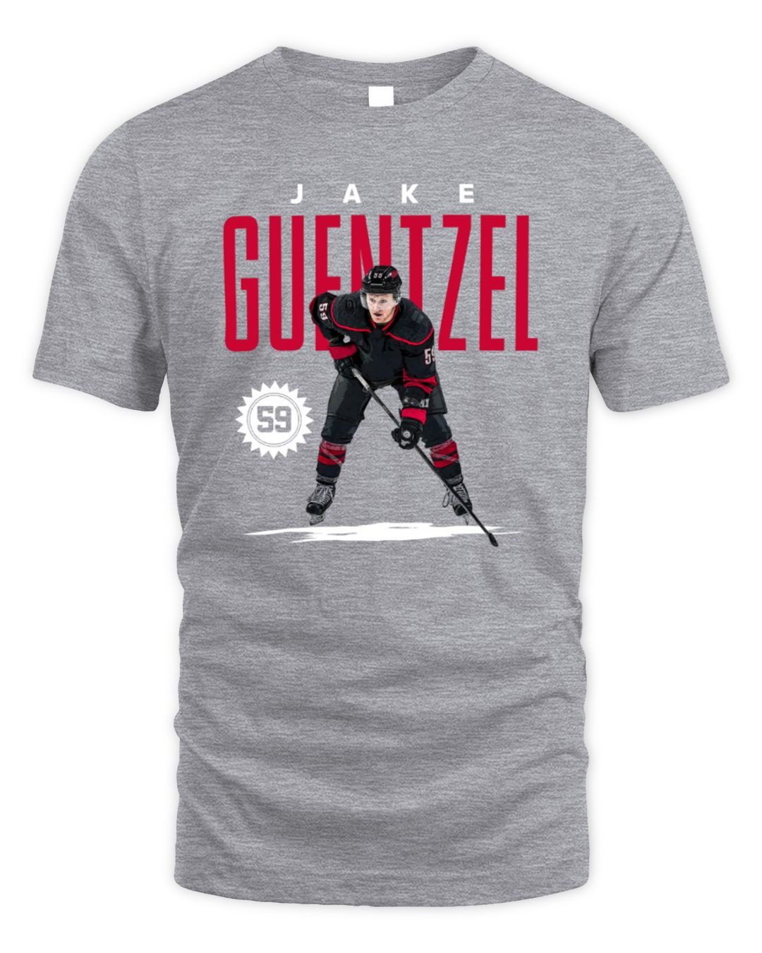 Jake Guentzel Carolina Hurricanes Card T-shirt