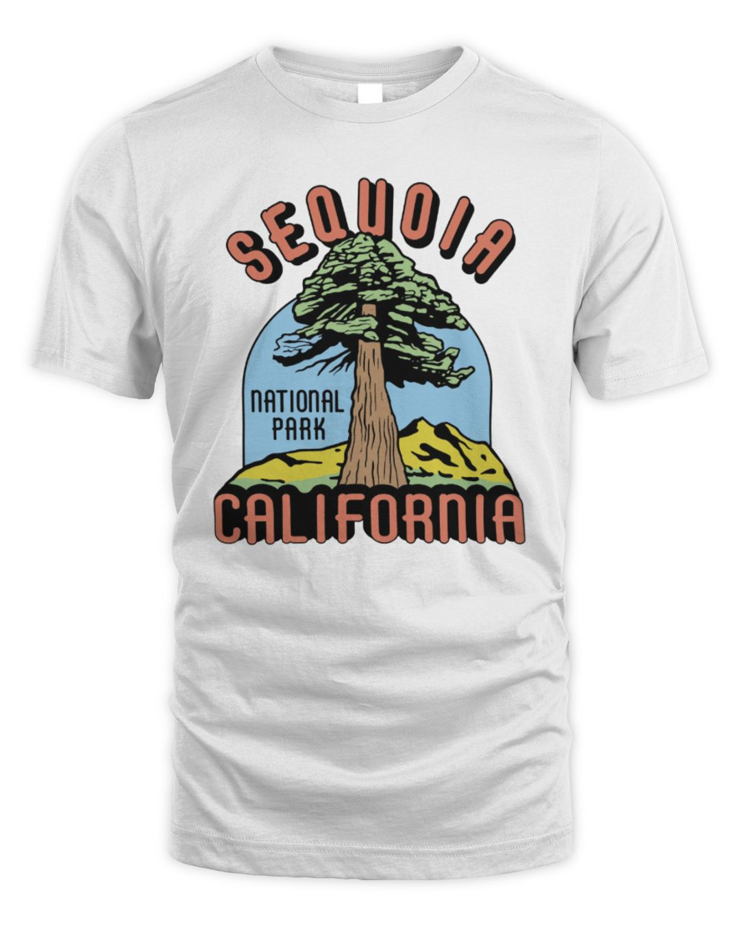 Homage Sequoia National Park Lightweight White Merch T Shirt