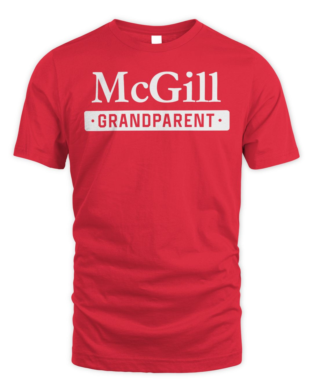 Mcgill Merch Grandparent Basic Shirt