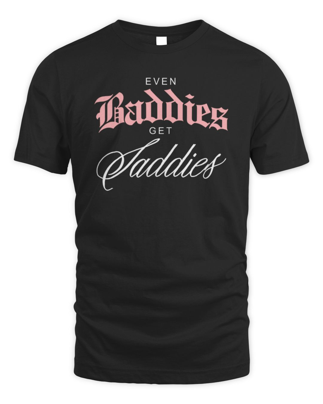 Jonas Brothers Joe Jonas Merch Even Baddies Get Saddies Tee