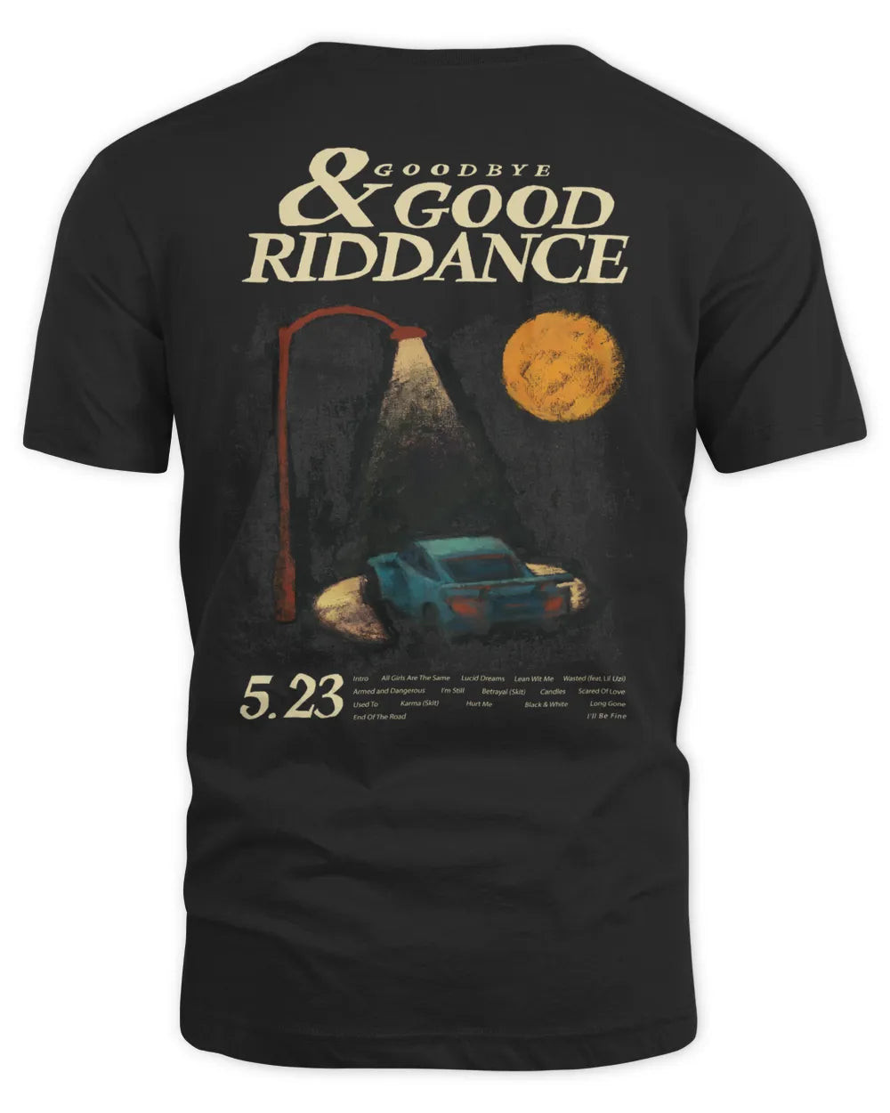 Juice Wrld Merch Street Light Shirt