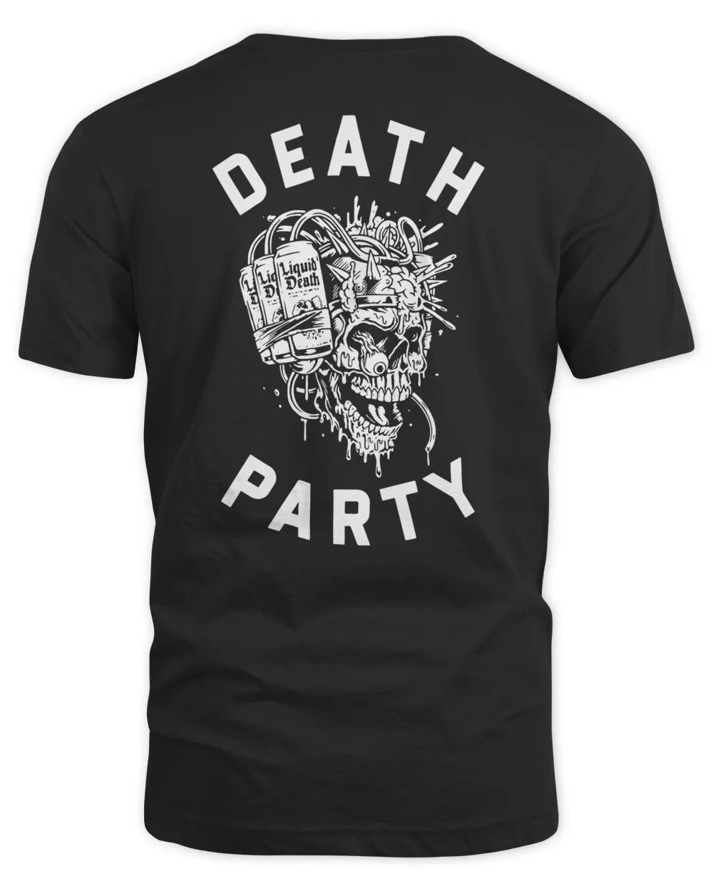 Liquid Death Merch Death Party Shirt