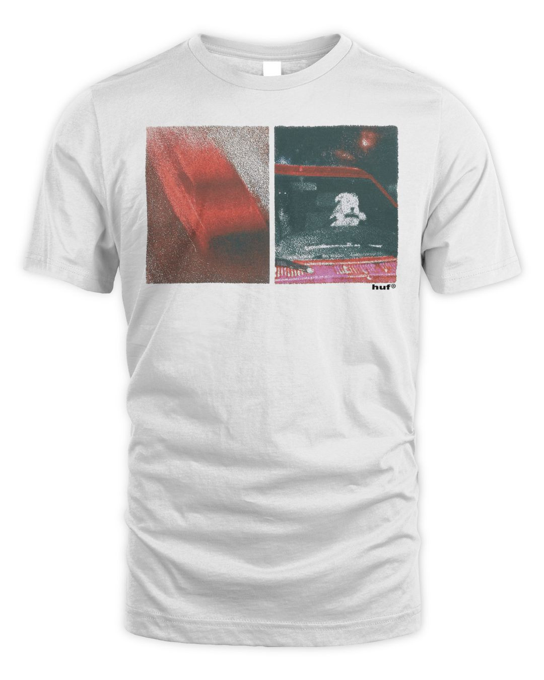 Huf Clothing Red Means Go Shirt