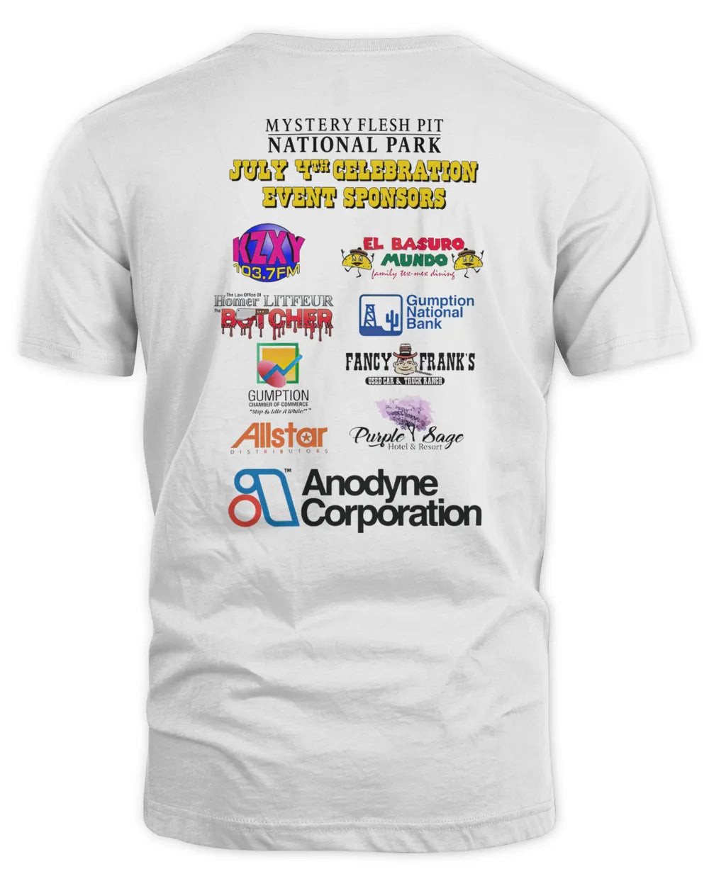 Mystery Flesh Pit National Park Merch Store