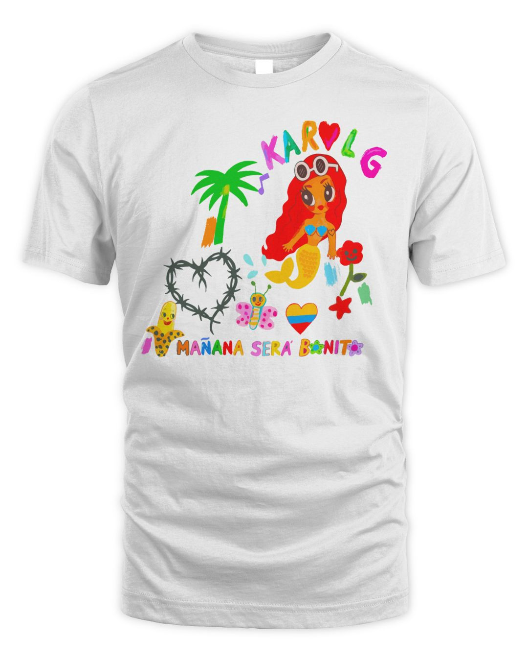 Karol G Merch Manana Sera Bonito Collage Shirt