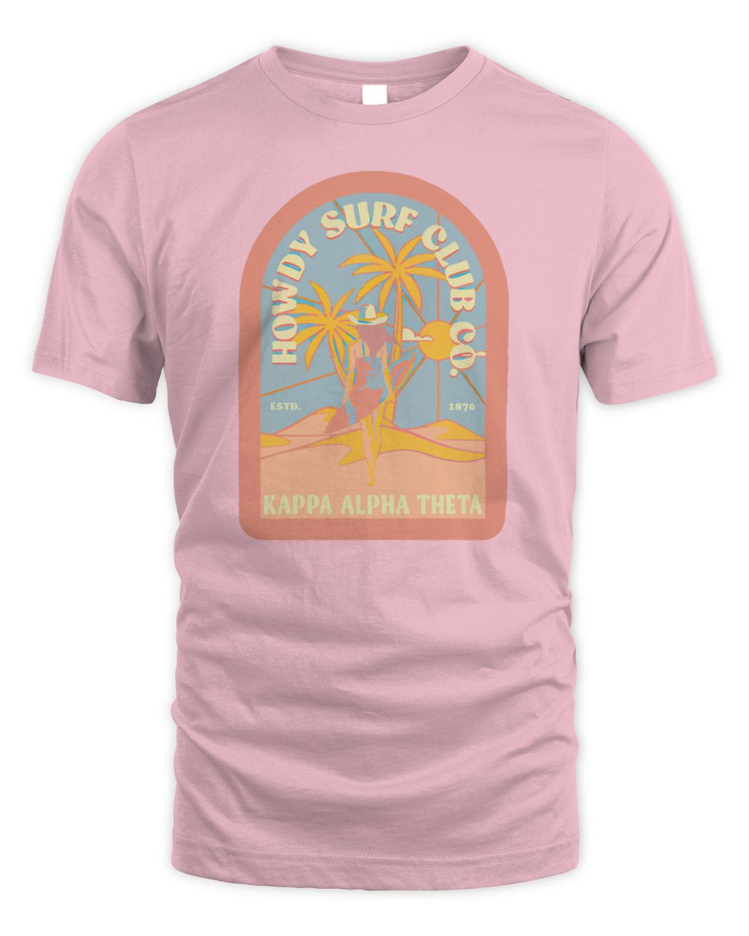 Kappa Alpha Theta Merch Howdy Surg Club Co. Shirt