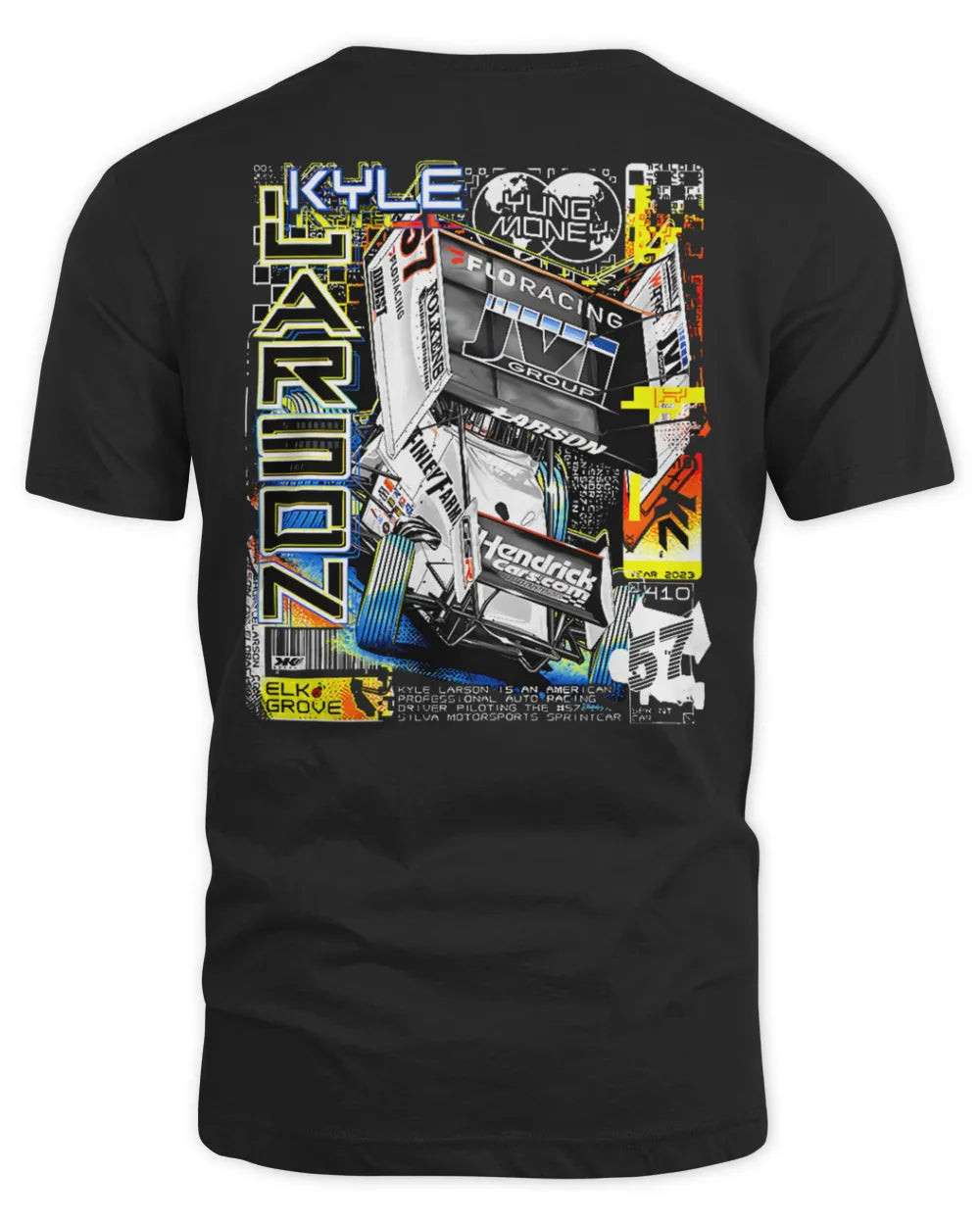 Kyle Larson Y57k Sweatshirt Hoodie Black