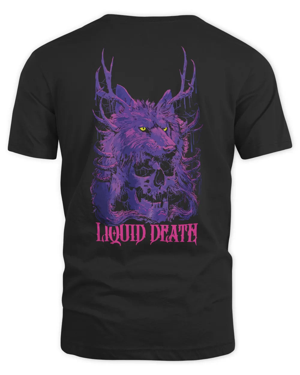 Liquid Death Merch Deathwolf Shirt